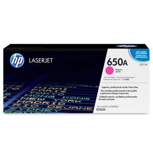 Заправка картриджа HP 650A magenta CE273A