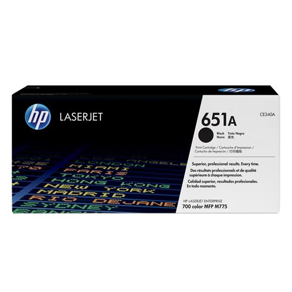 Заправка картриджа HP 651A Black CE340A