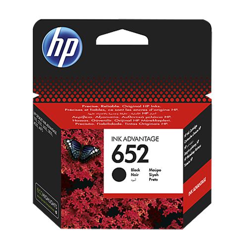 Заправка картриджа HP 652 black F6V25AE