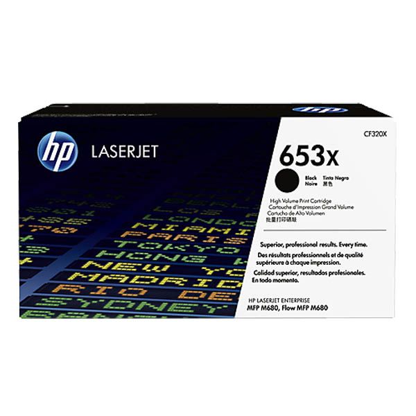 Заправка картриджа HP 653X black CF320X