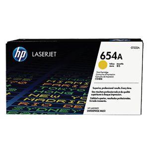 Заправка картриджа HP 654A yellow CF332A