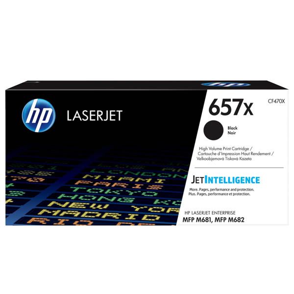 Заправка картриджа HP 657X black CF470X