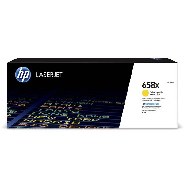Заправка картриджа HP 658X yellow W2002X