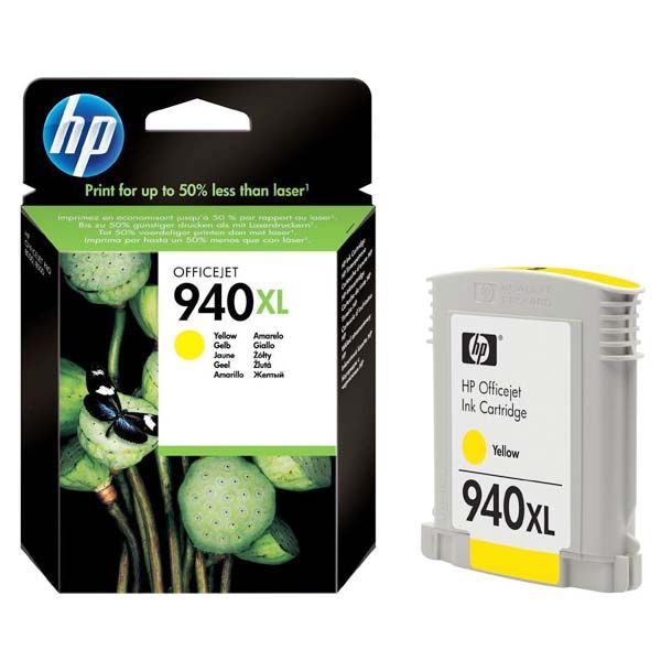 Заправка картриджа HP 940XL Yellow C4909AE