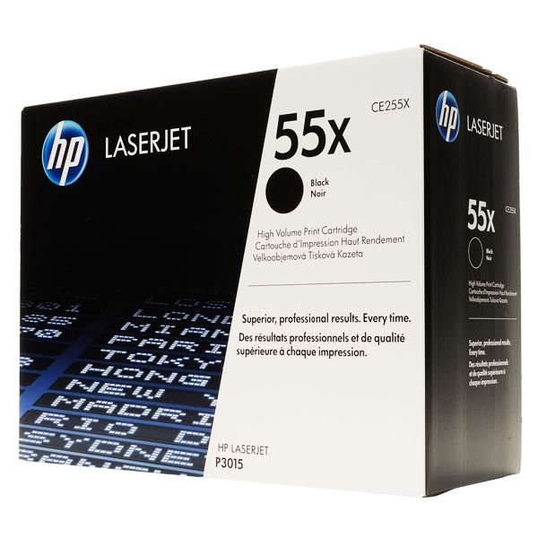 Заправка картриджа HP CE255X