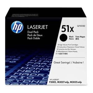 Заправка картриджа HP Q7551XD (2 шт.)