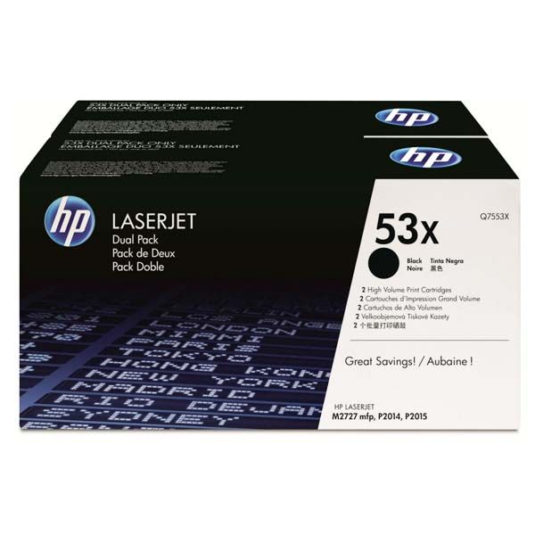 Заправка картриджа HP Q7553XD (2 шт.)